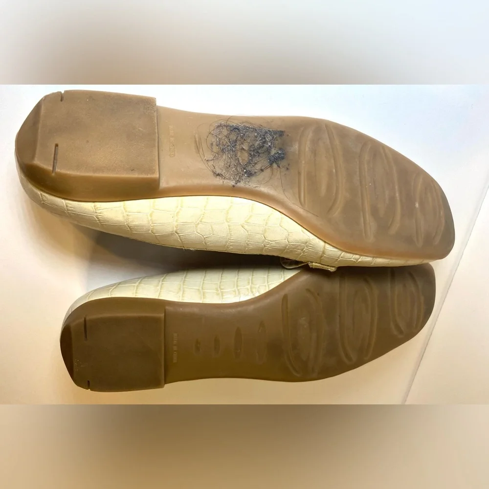 Kim Rogers Cream Colored‎ Loafers, 7.5